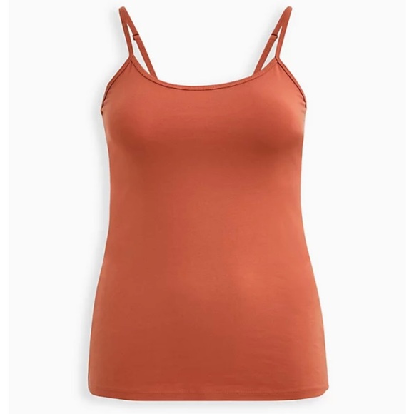 Torrid Women’s Rusty Brown Foxy Scoop Neck Cami Sizes 1X 2X 3X - Picture 4 of 11